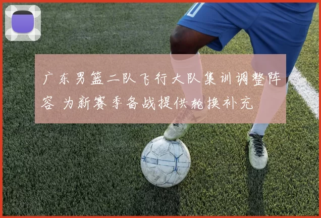 广东男篮二队飞行大队集训调整阵容 为新赛季备战提供轮换补充