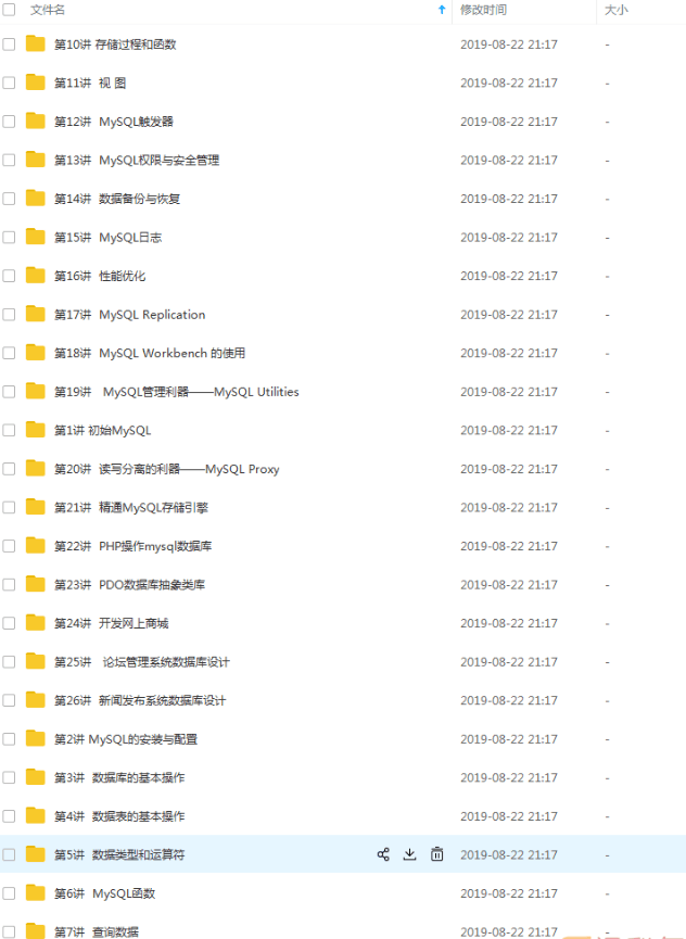 图片[1]-MySQL8从入门到精通的视频课程-淘金部落