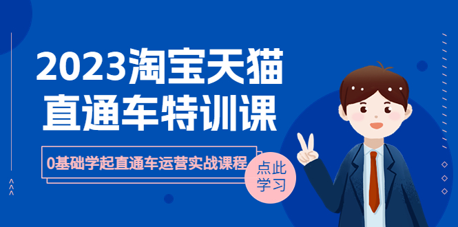 图片[1]-2023淘宝·天猫直通车评特训课，轻松学习直通车运营实战课程（8节课时）-淘金部落
