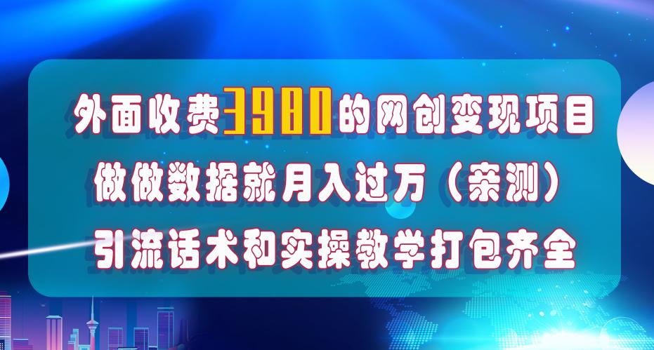图片[1]-全媒体数据流量优化，月入1W+，外面收费4000+的项目-淘金部落