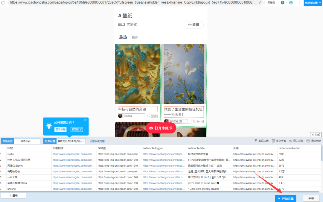 图片[7]-小红书实战100个知识点（100/03）｜后羿采集器，如何爬取小红书数据？-淘金部落