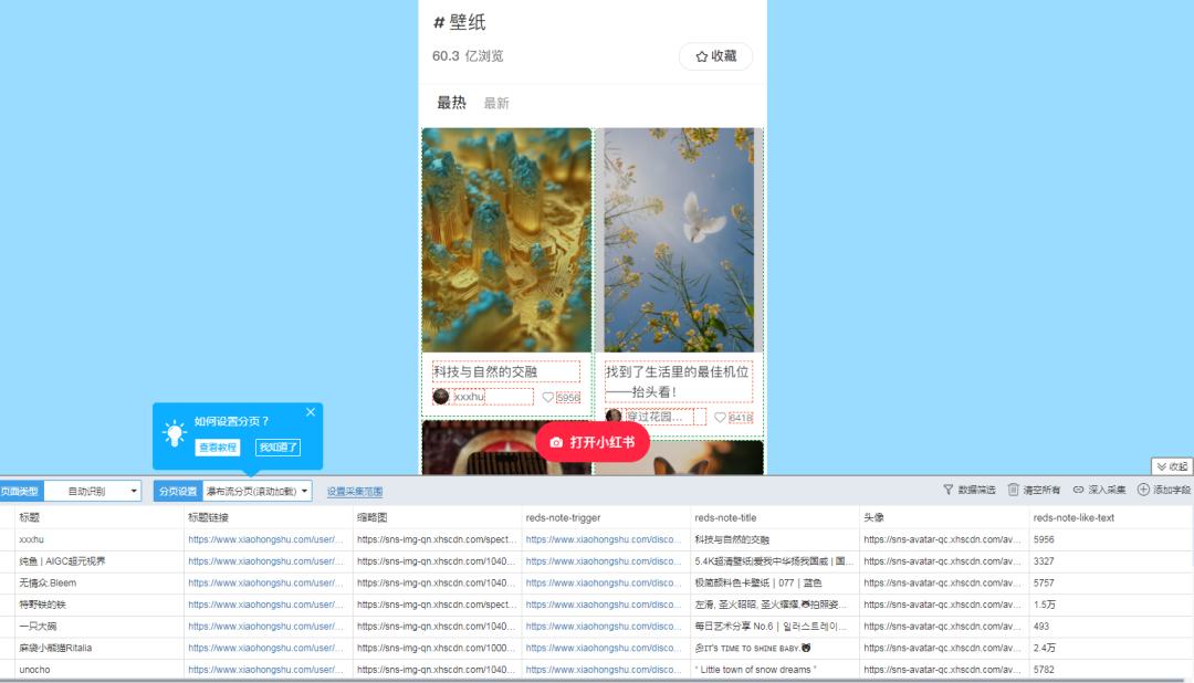 图片[18]-小红书实战100个知识点（100/03）｜后羿采集器，如何爬取小红书数据？-淘金部落