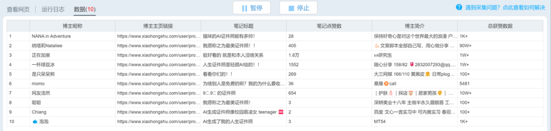 图片[9]-后羿采集器爬取小红书博主信息-淘金部落