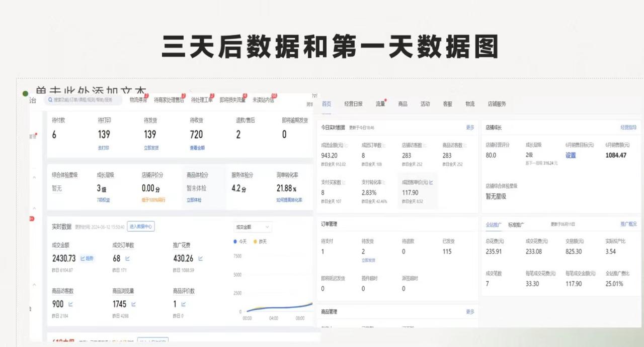 图片[1]-最新拼多多项目日入4000+两天销量过百单，无学费、老运营代操作、小白福利-淘金部落