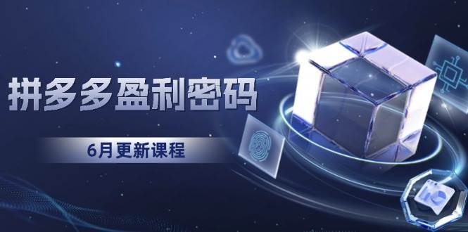 拼多多盈利密码：从烧钱推广到印钞模型，底层逻辑重构指南（6月更新） -1